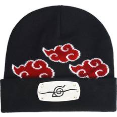 Naruto Mens Beanie, One Size, Black Black