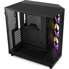 Computer Cases NZXT H6 FLOW RGB Compact TG