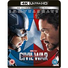 War 4K Blu-ray ID11z Captain America Civ Blu-ray New