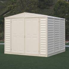 Cheap Pavilion Saffron Vinyl Shed Includes Foundation Kit (Building Area )