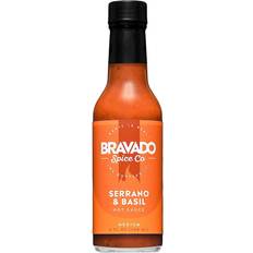 Bravado Medium Chilli Sauce Serrano & Basil Condiment Spiced