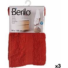 Berilo Terracotta colour Bath Towel Brown