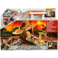 Jurassic World Matchbox Portable Island Escape Playset