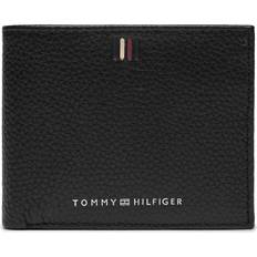Wallets & Key Holders Tommy Hilfiger Leather Bifold Small Credit Card Wallet - Black