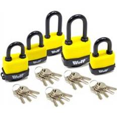 Wolf Security Heavy Duty Padlocks Pack