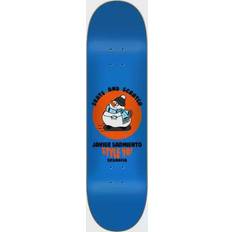 Sk8mafia Skate & Scratch Skateboard Deck Javier Sarmiento Blue/Orange/White 7.75"