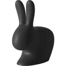 Qeeboo Rabbit Chair Baby Stuhl black