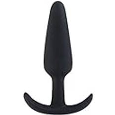 Lovely Planet Plug in Mini Butt in Silicone, Black