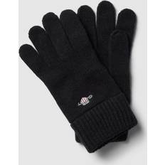 Women - Wool Gloves Gant Shield Wool Gloves BLACK