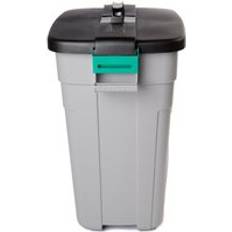 Cleaning Equipment & Cleaning Agents Addis 90L Heavy Duty Rectangle Dustbin With Locking Lid