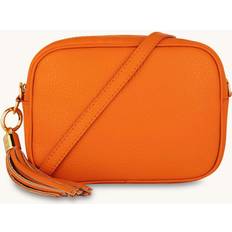 Orange Crossbody Bags Apatchy London Orange Leather Crossbody Bag