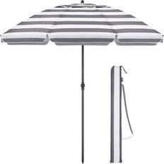 Christow 2m Portable Tilting Beach Parasol with UV