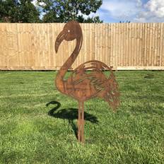 RW Norfolk Metal FLAMINGO Garden decoration