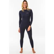 Olaian Decathlon 2/2Mm Neoprene Wetsuit, Back Zip Navy