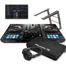 Pioneer DJ DDJ-800, Carry Bag, Laptop Stand HDJ-CUE1 Headphones Bundle Deal