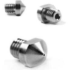 Micro Swiss Plated Nozzle for Hexagon Hotend M6 0.8mm 1.75mm