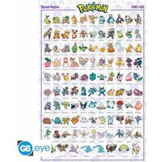 Black Posters Pokémon Sinnoh Black Poster