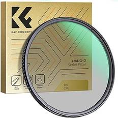 K&F Concept 77mm CPL Filter Circular Polarizing Lens Filters Nano-D Series