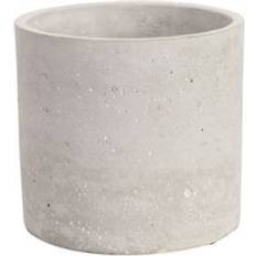 Hobbycraft Round Cement Plant Pot, Industrial Style.