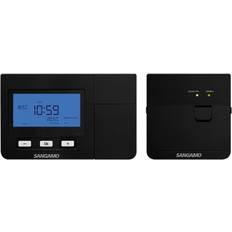 Sangamo Wireless Programmable Thermostat with Digital Display Black CHPRSTATDPRFB