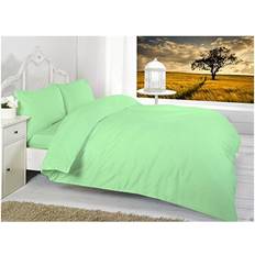 4 Ft Bed Sheet Green (190x122cm)