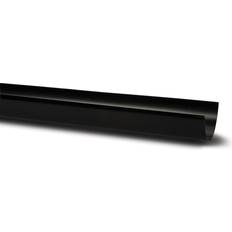 Polypipe Black Polypipe 117mm Polyflow Gutter 4mtr RD501B