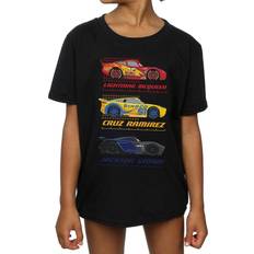 Cars Racer Profile Cotton T-Shirt Black