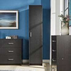 Home Source Stratford 1 Door Slim Wardrobe