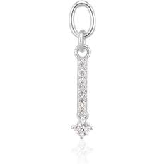 Sif Jakobs White Zirconia Circolo Lungo Earring Charm SJ-CH2373-CZ