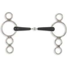 EquiRubber Equikind Jointed Horse Ring Gag Bit