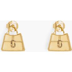 Marc Jacobs Gold Plated Earrings Marc Jacobs The St. Earrings in Light Antique Gold