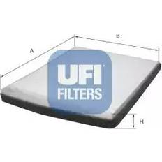 Ufi 53.091.00 Interior Air Cabin/ Pollen Filter