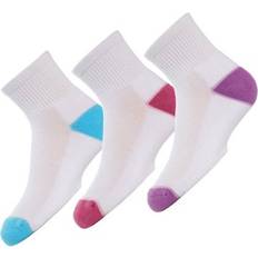 MeMoi Unisex Quarter-Crew Kids Sport Socks 3-Pack