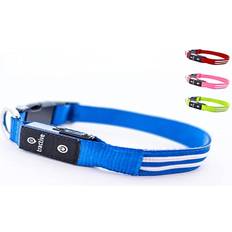 Tractive LED Light Up Dog Collar USB