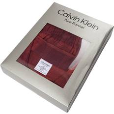 Calvin Klein Men Sleepwear Calvin Klein Pure Flannel Check Pyjama Set, Red