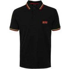 AC/DC Classic Logo Polo Shirt Black