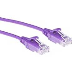 ACT CAT6 Netzwerkkabel, U/UTP LSZH LAN Dünn 3.8mm Slimline, Flexibles