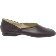 Men - Red Slippers Charles Clinkard 'Grecian' Leather Slippers Burgundy