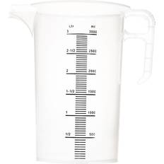 Olympia Measuring Cups Olympia Pro-Measures Polypropylene Jug 3Ltr Measuring Cup