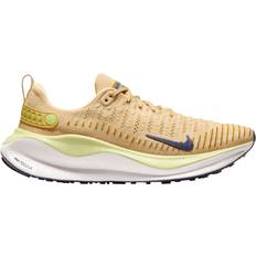 Nike Brown - Men Running Shoes Nike InfinityRN 4 M - Sesame/Buff Gold/Luminous Green/Purple Ink