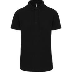 Unisex Polo Shirts Kariban Stud Piqu Polo Shirt Black