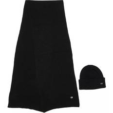 Calvin Klein Women Beanies Calvin Klein Damen RE-Lock Beanie/Scarf K60K611331 Geschenkpackungen, Ck Black