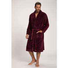 JP1880 JP 1880 Men's Bathrobe, Homewear, Microfibre, Tie Belt, Up to 8XL, Aubergine