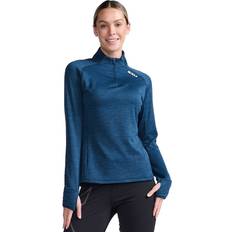 2XU T-shirts & Tank Tops 2XU Ignition Half Zip T-shirt Blue Woman