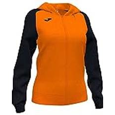 Joma Jackets Joma Womens Academy IV Zip Hoodie Jacket W Orange/Black