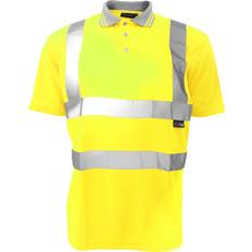 Warrior Mens Daytona Hi-Vis Short Sleeve Polo Shirt