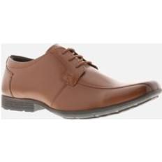 Pod Men's Mens Smart Shoes Toby Leather Lace Up tan Brown