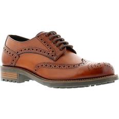 Business Class Men Man Mens Gents Formal Shoe Work Office Gentlemen Occasion Tan Leather