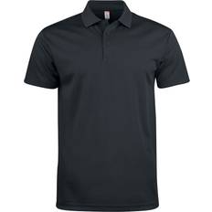 Unisex Polo Shirts Clique Basic Active Polo Shirt Black