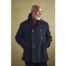 Men - Wool Coats Seasalt Cornwall Men's Channel Wool Blend Coat